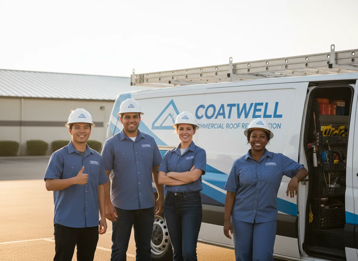 Commercial roof coating company in Lawnside, NJ